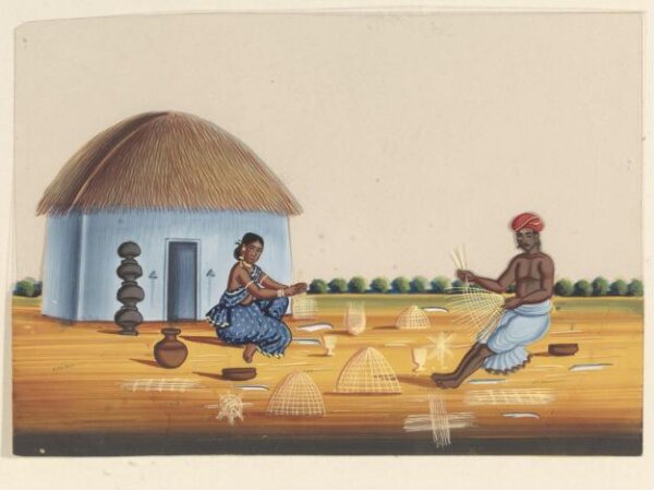Unknown, One of eleven paintings of occupations