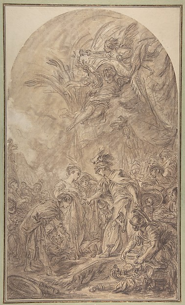 François Boucher, The Continence of Scipio