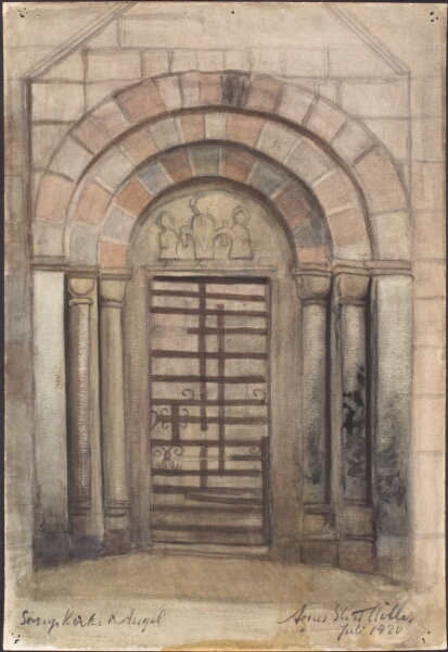 Agnes Slott-Møller, Sørup Kirke, Angel