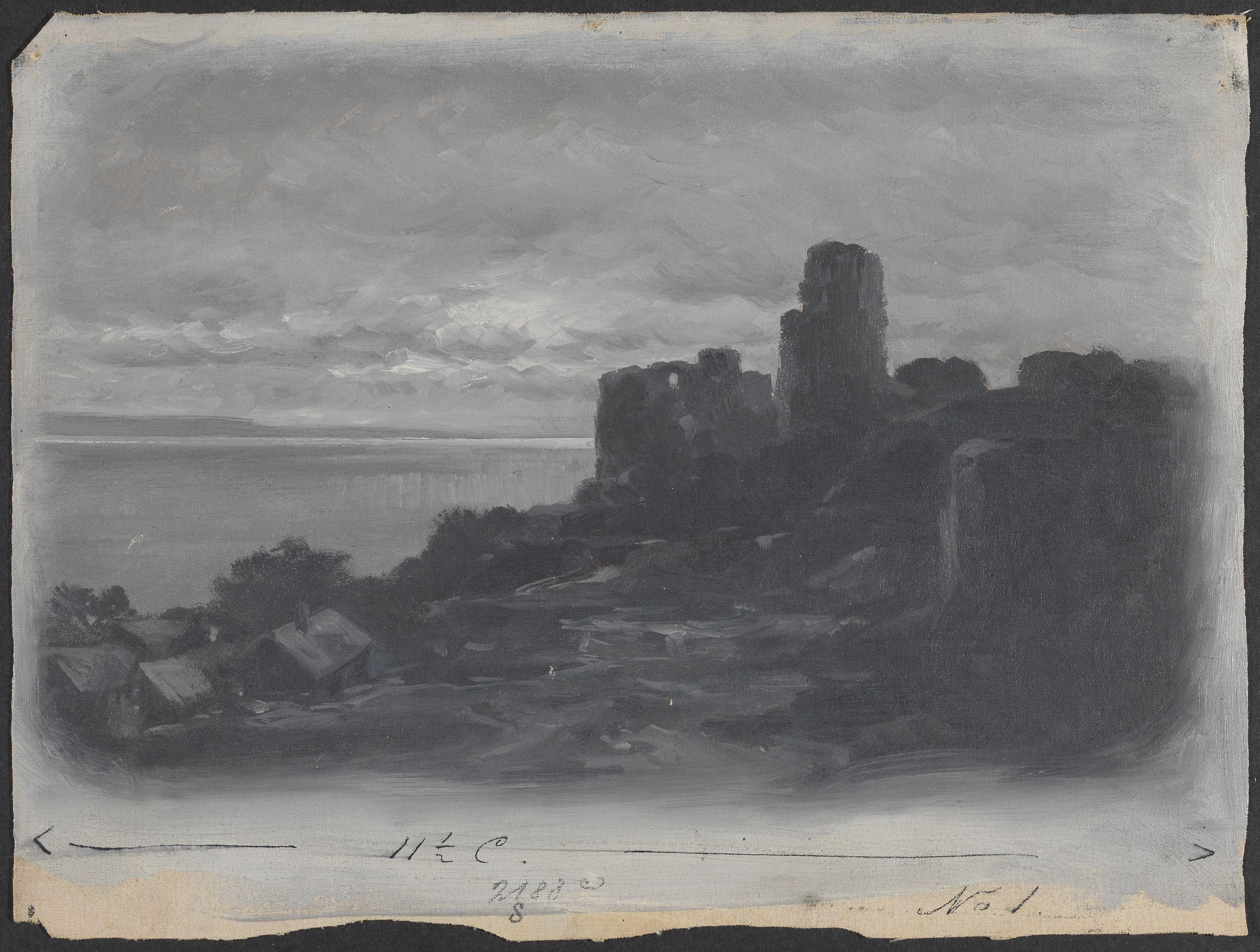 Wilhelm Peters, Ruin ved kysten
