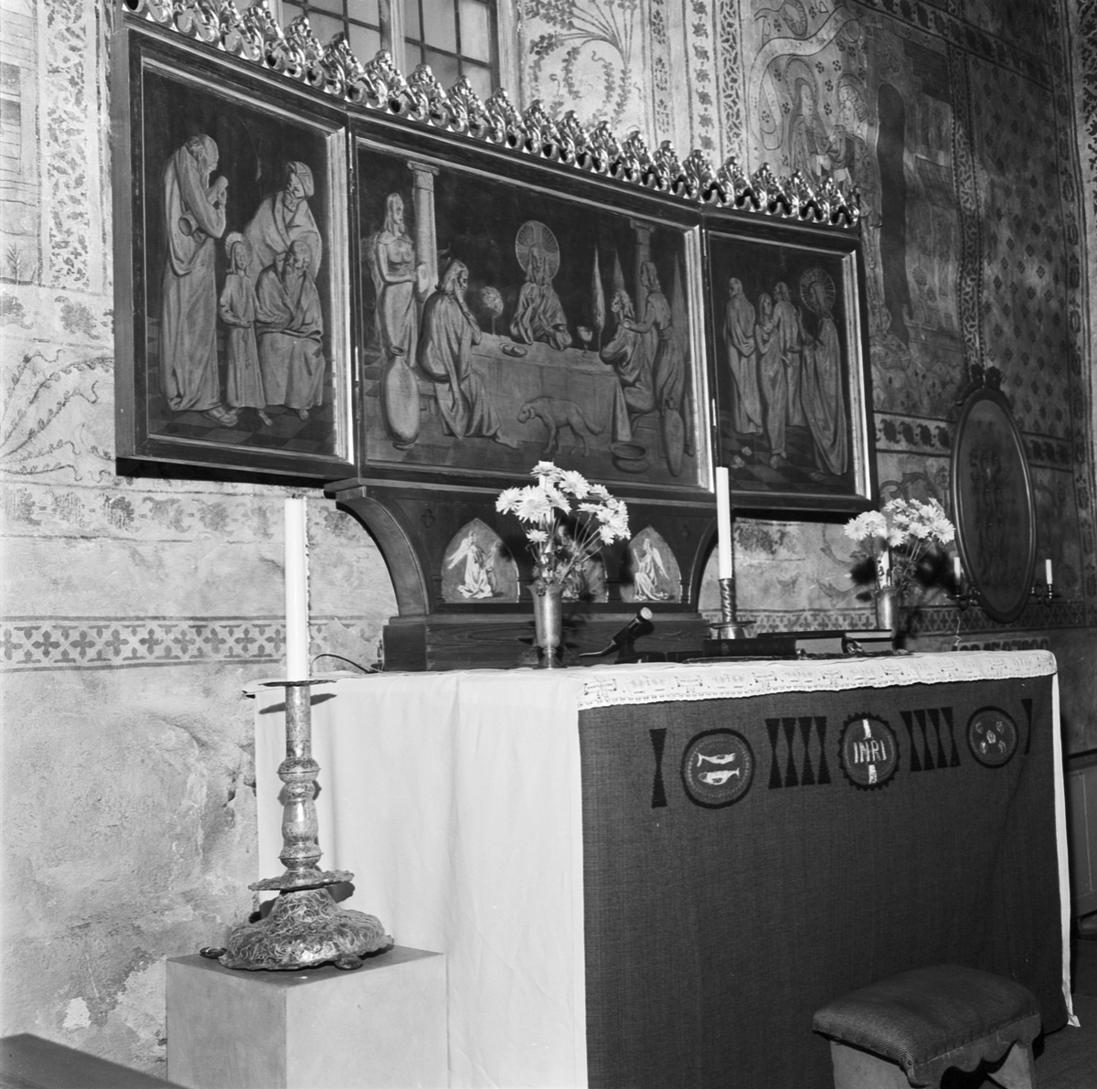 Tierp Arbetarbladet, "Var finns alltavlan i Tolfta kyrka", Uppland 1968
