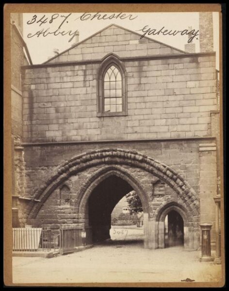 Francis Frith, Chester Abbey Gateway