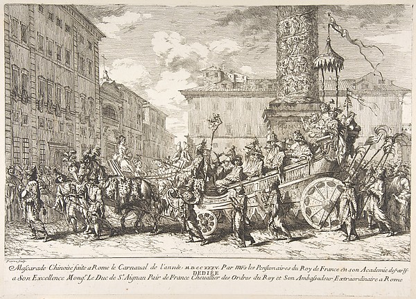 Jean-Baptiste Marie Pierre, The Chinese Masquerade (La Mascarade chinoise)