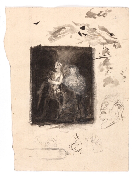 Oluf Hartmann, Studie til "Diogenes"