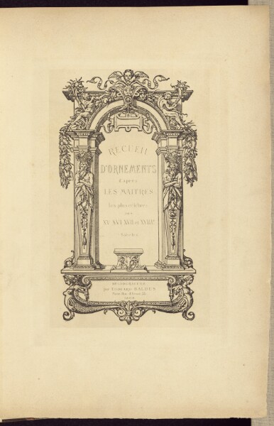 Édouard Baldus, [Frontispiece]