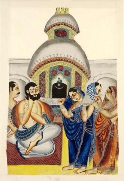 Unknown, Elokeshi and the Mahant