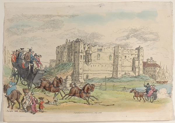Thomas Rowlandson, Plate 22, from "World in Miniature"