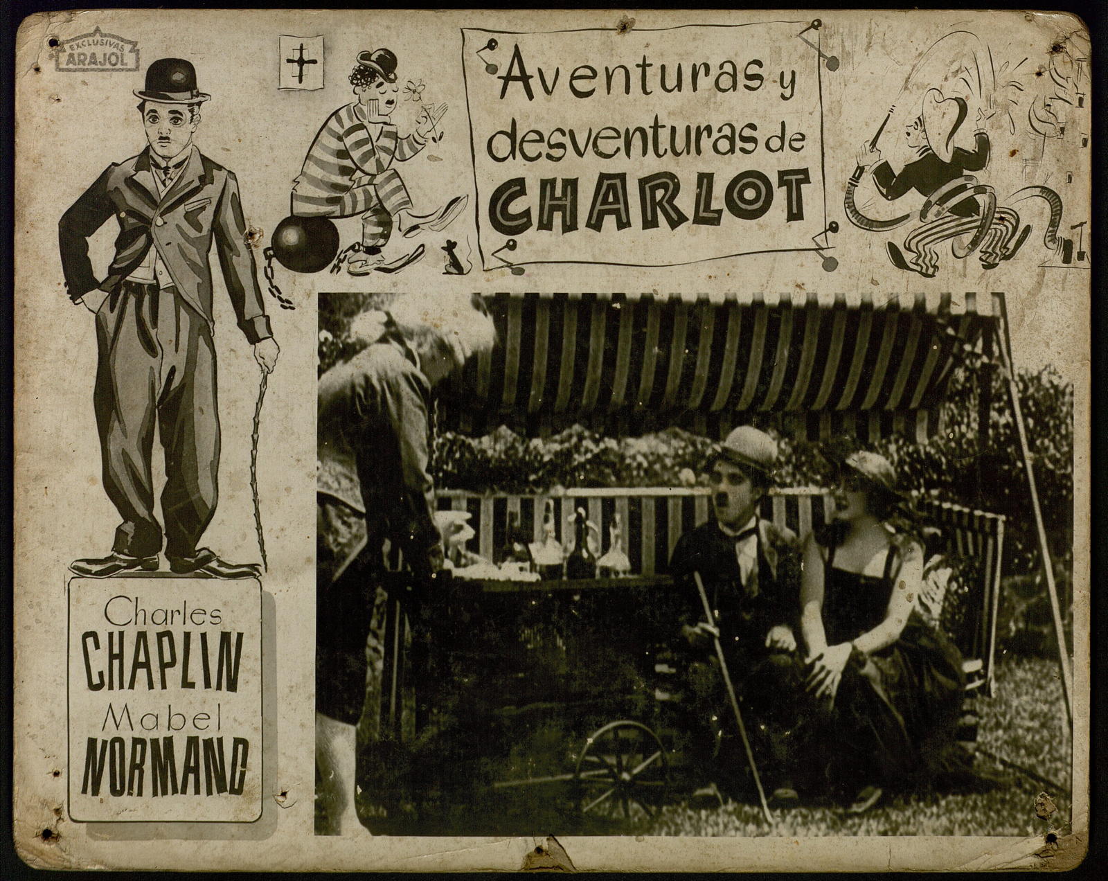 Desconegut, Aventuras y desventuras de Charlot