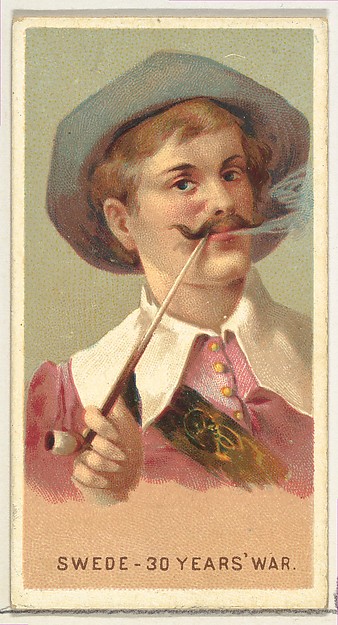 Allen & Ginter, Swede in the 30 Years War, from World's Smokers series (N33) for Allen & Ginter Cigarettes