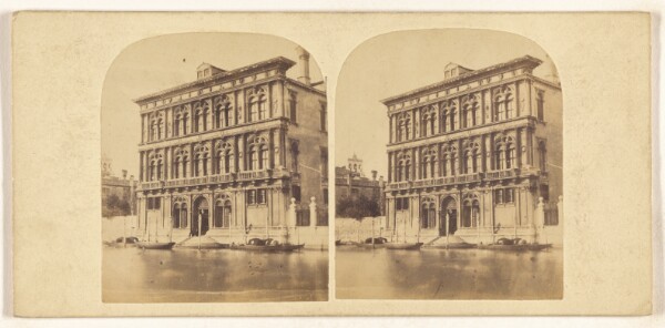 Unknown, Palace Veudramide of the Duchess of Berry, Venice No. 2.