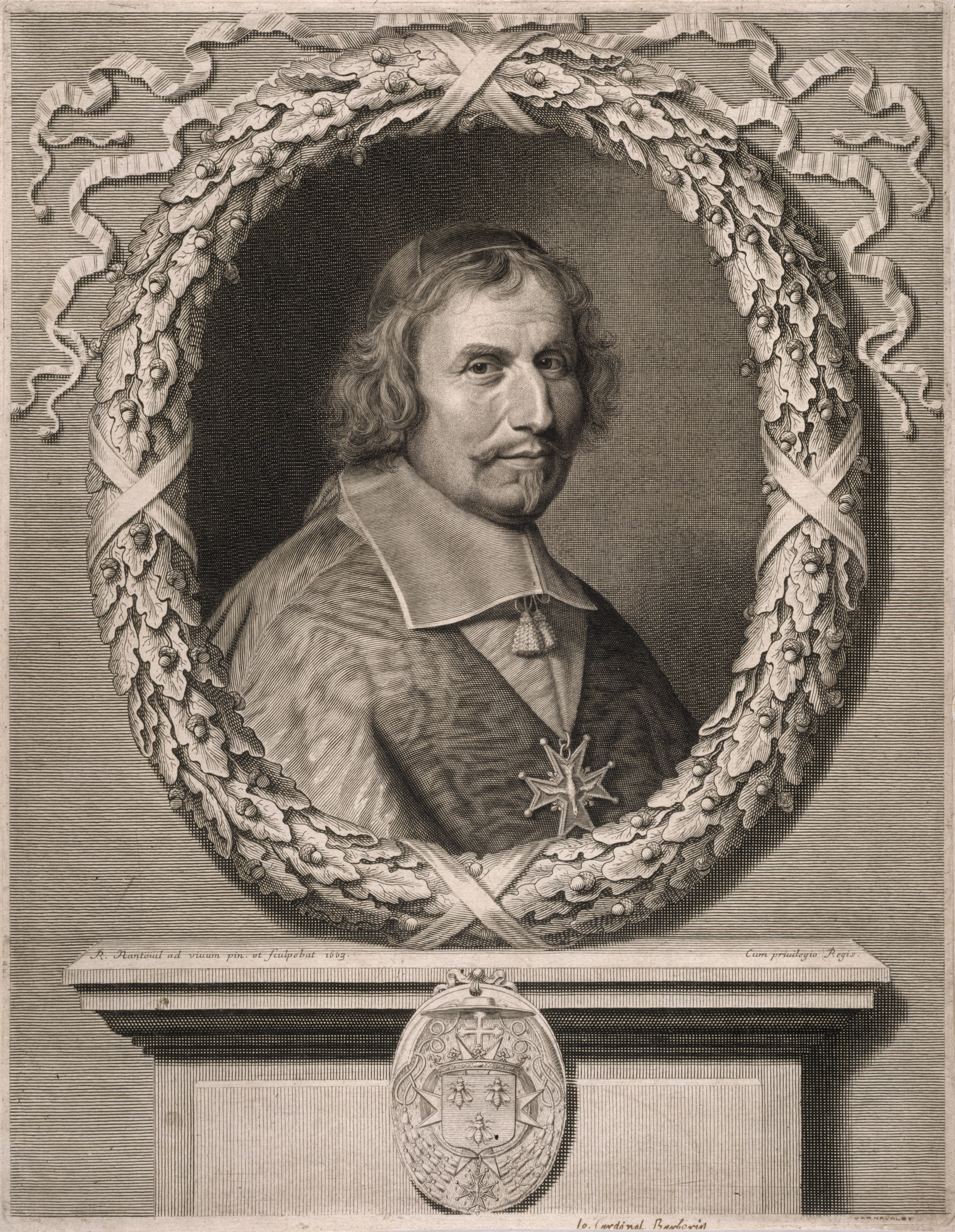 Robert Nanteuil, Le cardinal Antoine Barberin