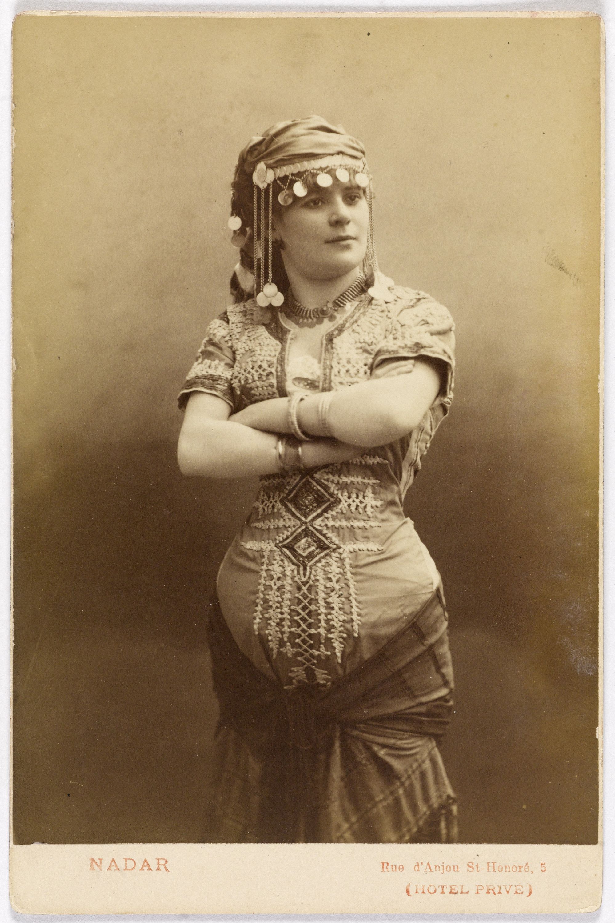 Atelier Nadar, Portrait de Sylvia, actrice