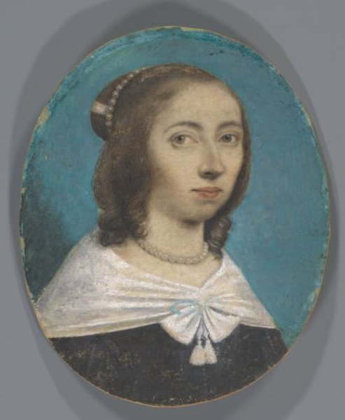 Anna Maria van Schurman, Portret van een vrouw, mogelijk Anna Maria van Schurman