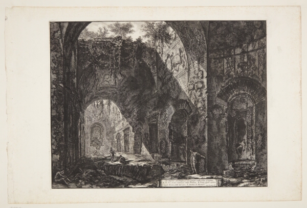 Giovanni Battista Piranesi, Canopus-templet ved Hadrians Villa i Tivoli