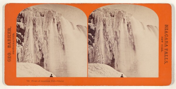 George Barker, Front of American Fall - Winter.