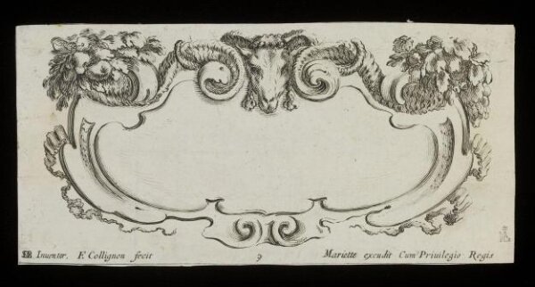 Stefano della Bella, Recueil de douze cartouches