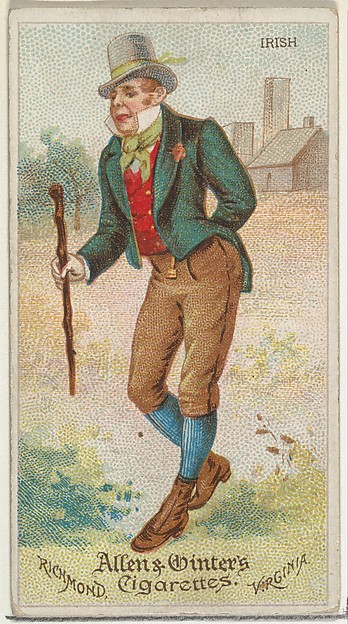 Allen & Ginter, Irish, from World's Dudes series (N31) for Allen & Ginter Cigarettes