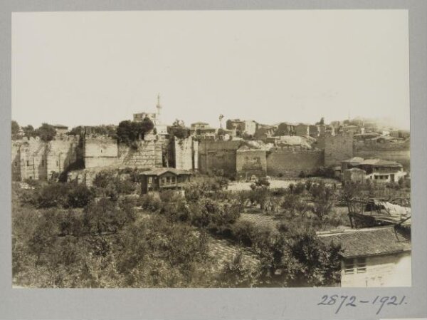 K.A.C. Creswell, City Walls, Istanbul
