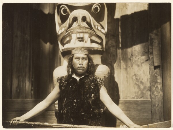 Edward S. Curtis, [Waket, the great War Chief]