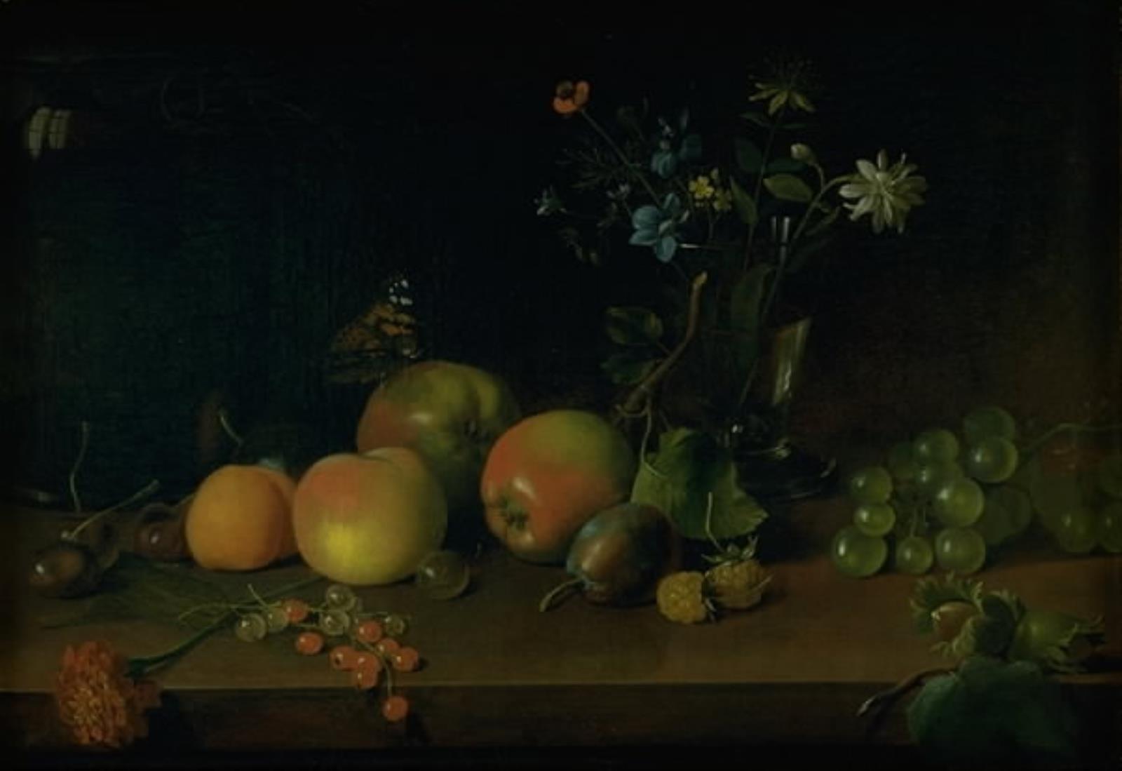 Jens Juel, Blomster og frugter på et bord