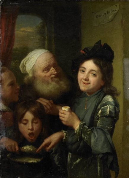 Godfried Schalcken, 'Every one his fancy'