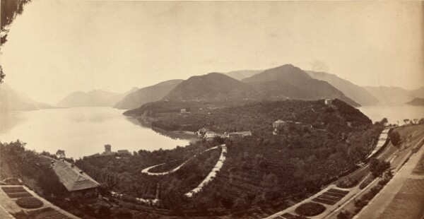 Unknown, [Panoramic view of Lake Como]