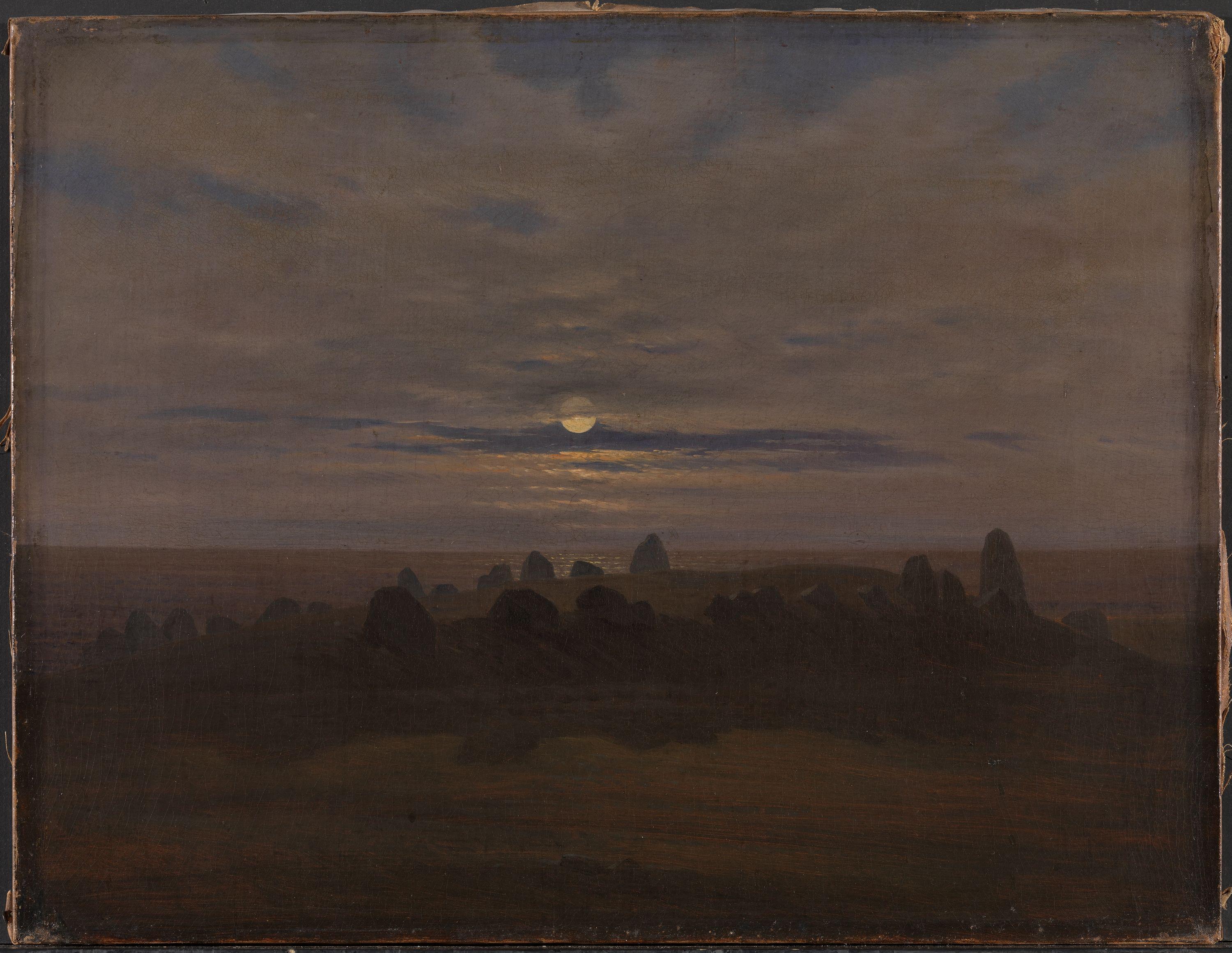 Carl Gustav Carus, Stone Age Stronghold at Nobbin, Rugen Island