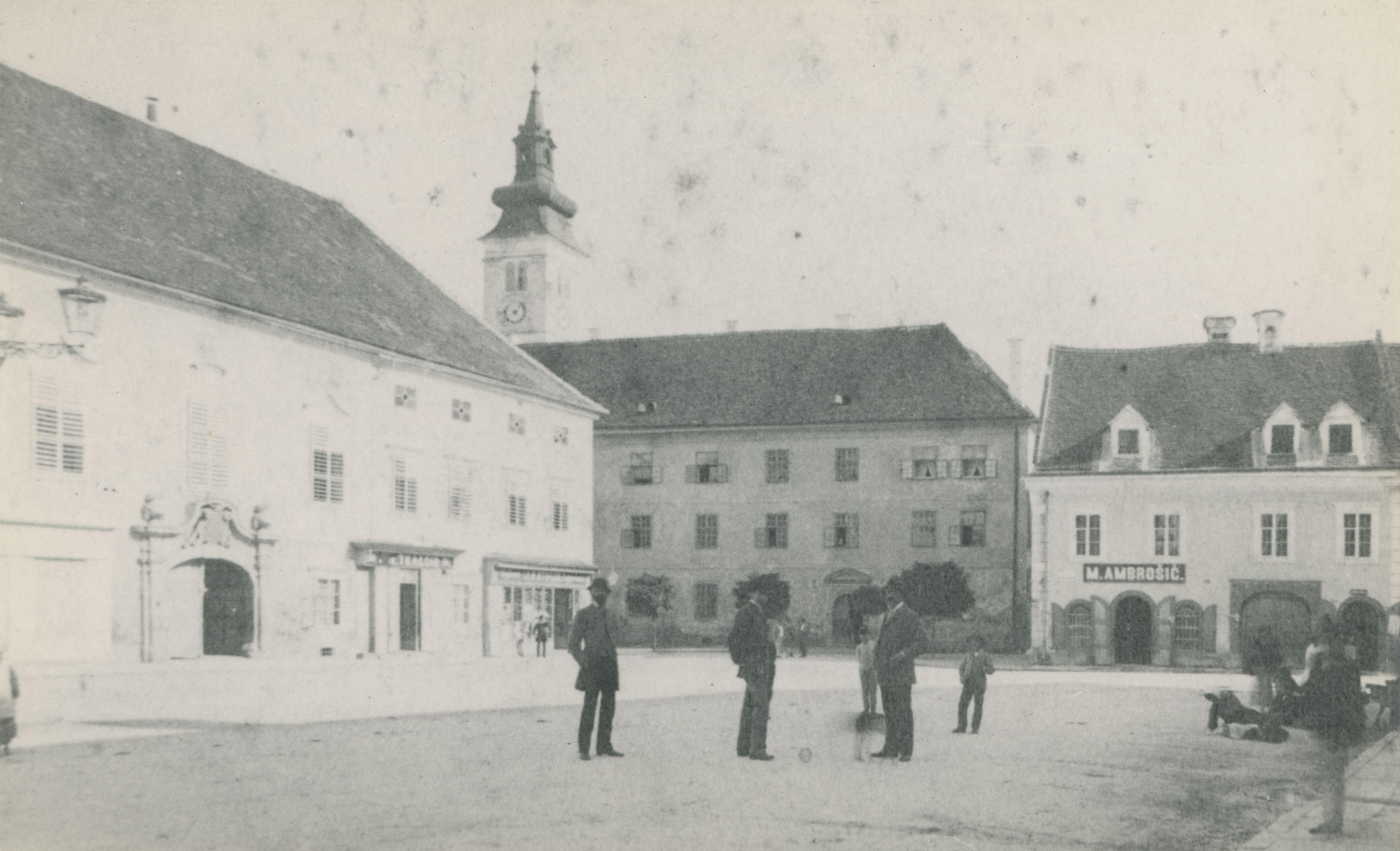 neutvrđen autor, Varaždin - glavni trg