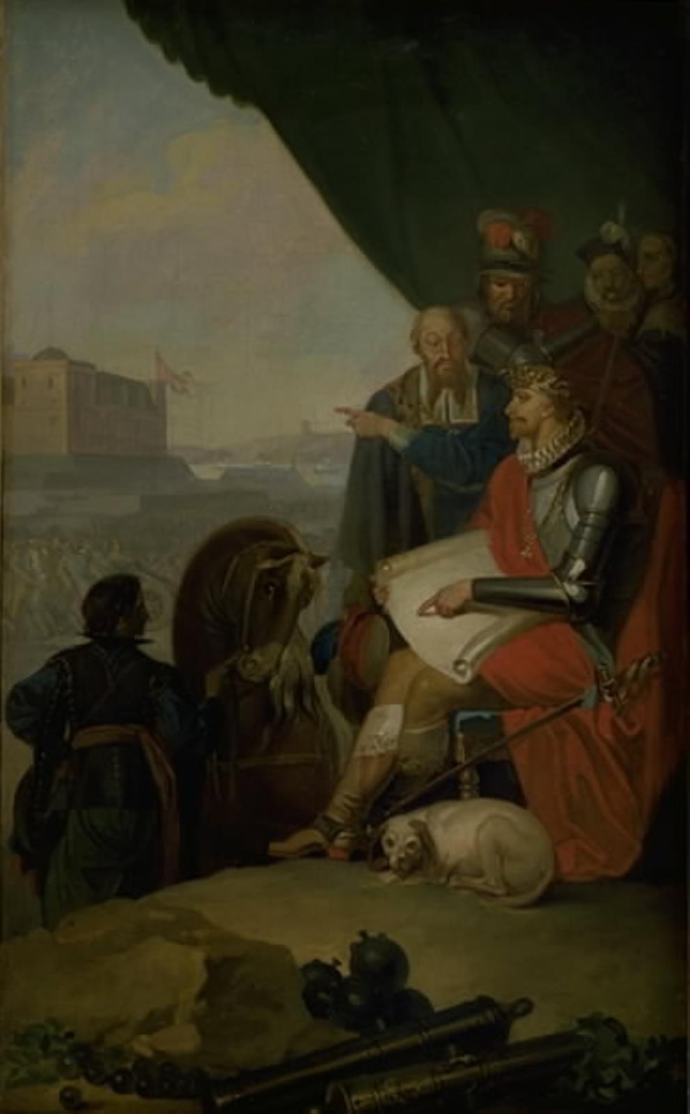 Nicolai Abildgaard, Frederik II bygger Kronborg
