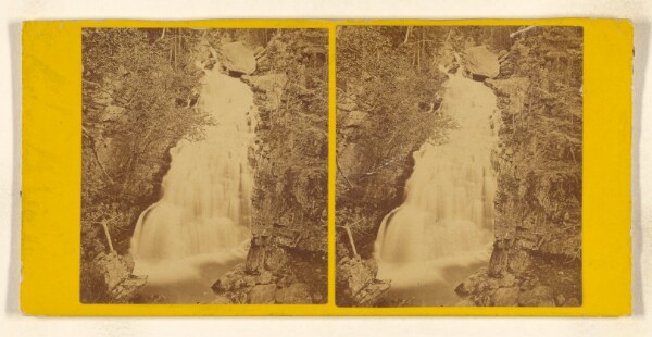 John B. Heywood, Crystal Cascade, Glen Side. [White Mountain]