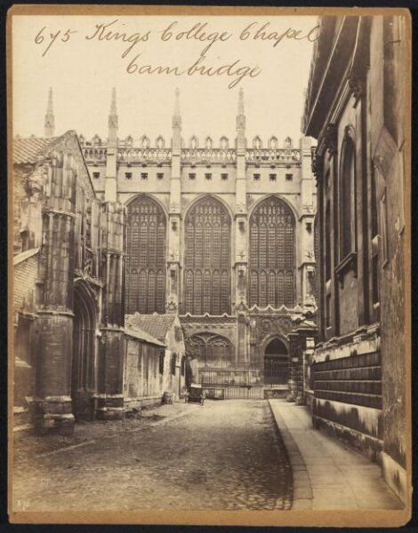Francis Frith, Kings College Chapel
