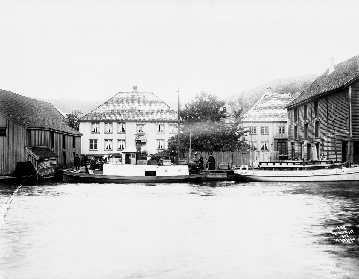 Anders Beer Wilse, Prot: Flekkefjord - Anna Wahls Hotel 26. Juli 1902