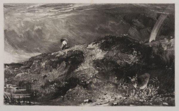 Constable, John RA, HAMPSTEAD HEATH, MIDDLESEX. "Ut Umbra sic Vita."