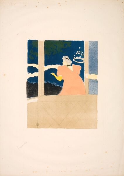 Henri de Toulouse-Lautrec, Aux Ambassadeurs - chanteuse au café-concert