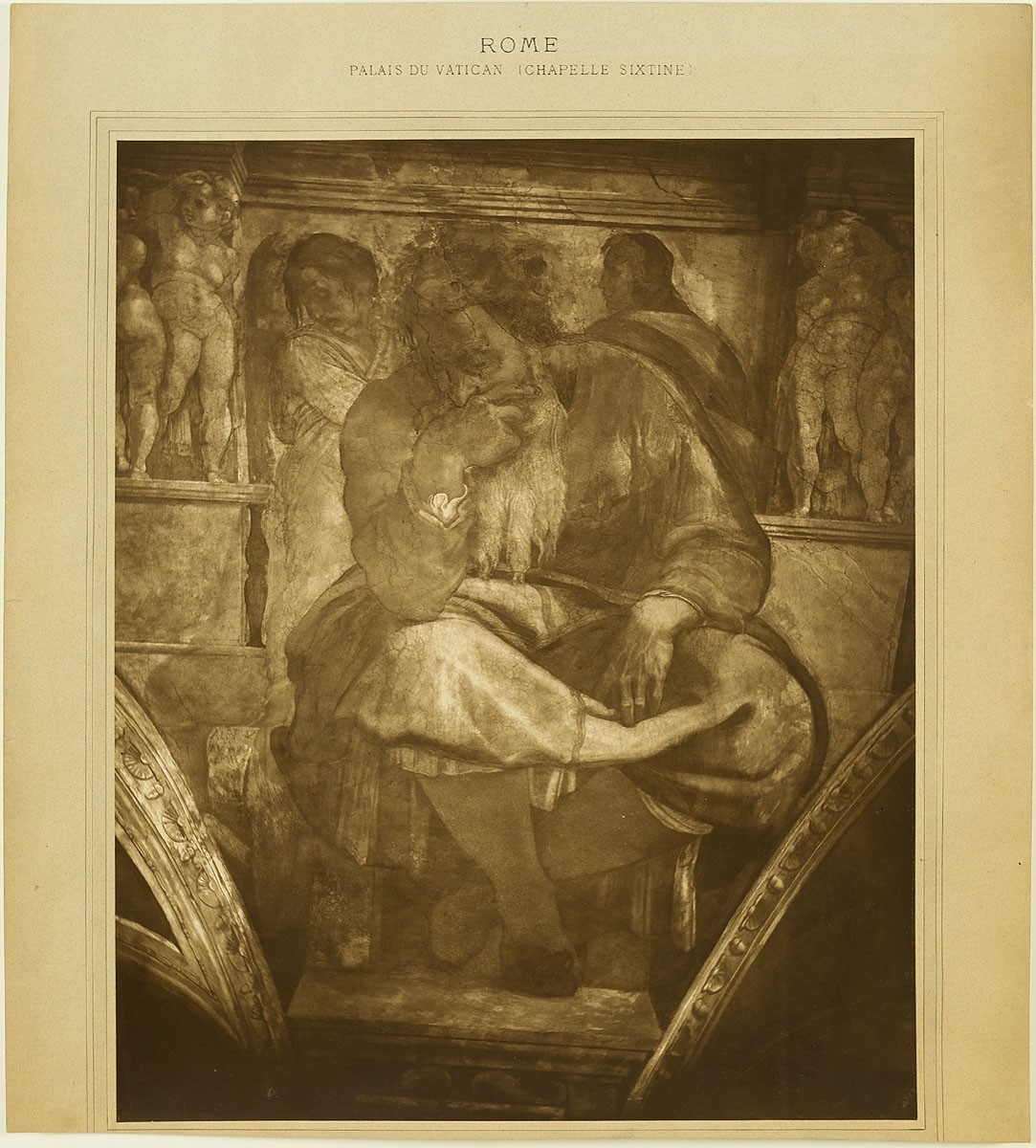 Adolphe Braun, Rome - Palais du Vatican (Chapelle Sixtine)