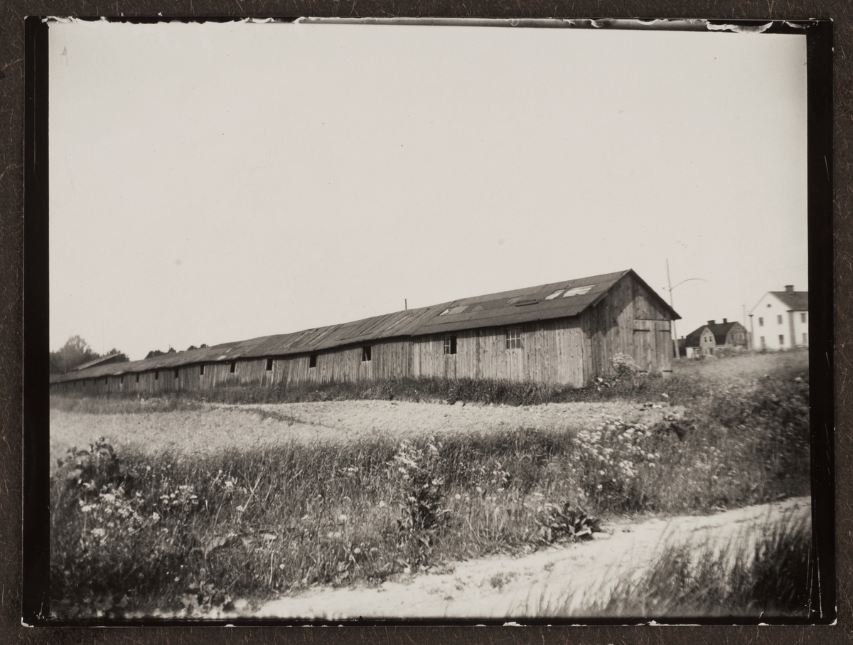 August Fredrik Schagerström, "Upsala, repslagarbana utanför Vaxalatull", nuvarande kvarteret Harald, Fålhagen, Uppsala 1929