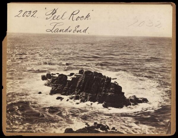 Francis Frith, Peel Rock.  Lands End