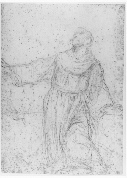 Francesco Solimena, Studie af en knælende munk