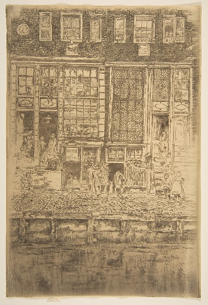 James McNeill Whistler, The Embroidered Curtain