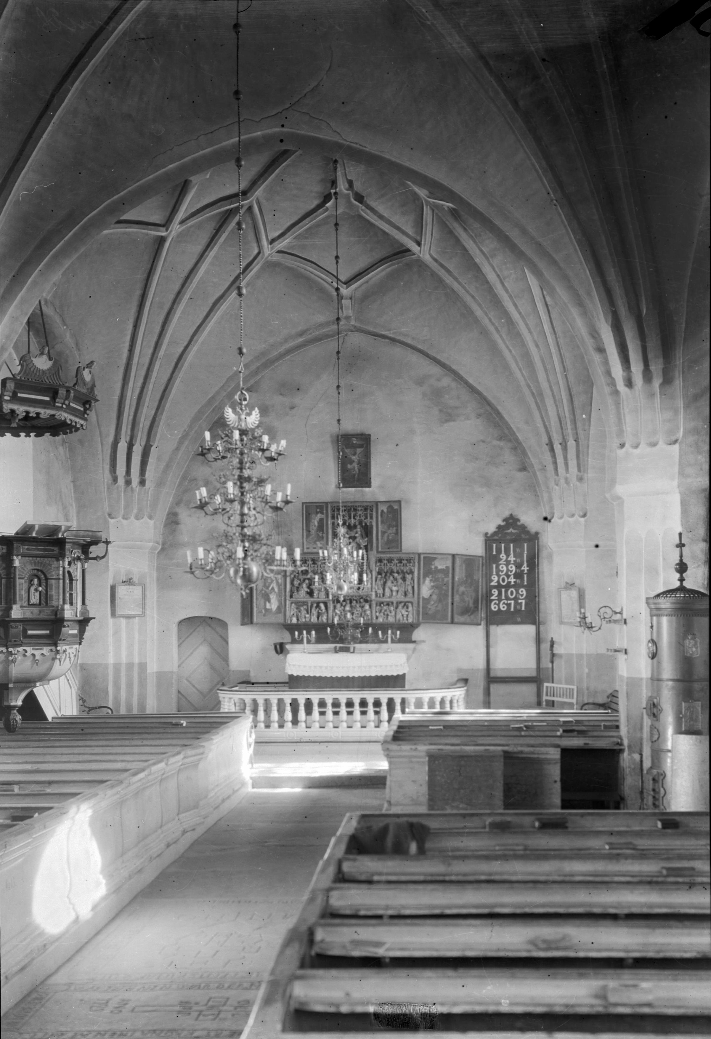 Oscar Svensson, Årsunda kyrka