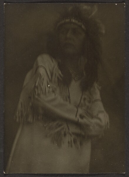 Louis Fleckenstein, [Woman Dressed as Native American]