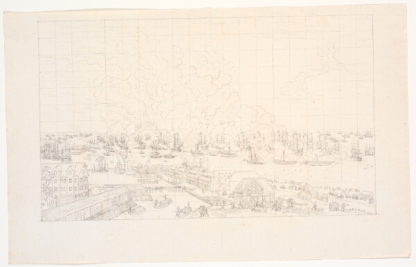 J.F. Clemens, Slaget på Rheden 2. april 1801
