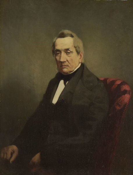 anonymous, Portrait of J C de Brunett, Consul-General of Russia to Amsterdam