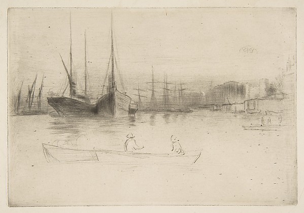 James McNeill Whistler, Steamboats off the Tower