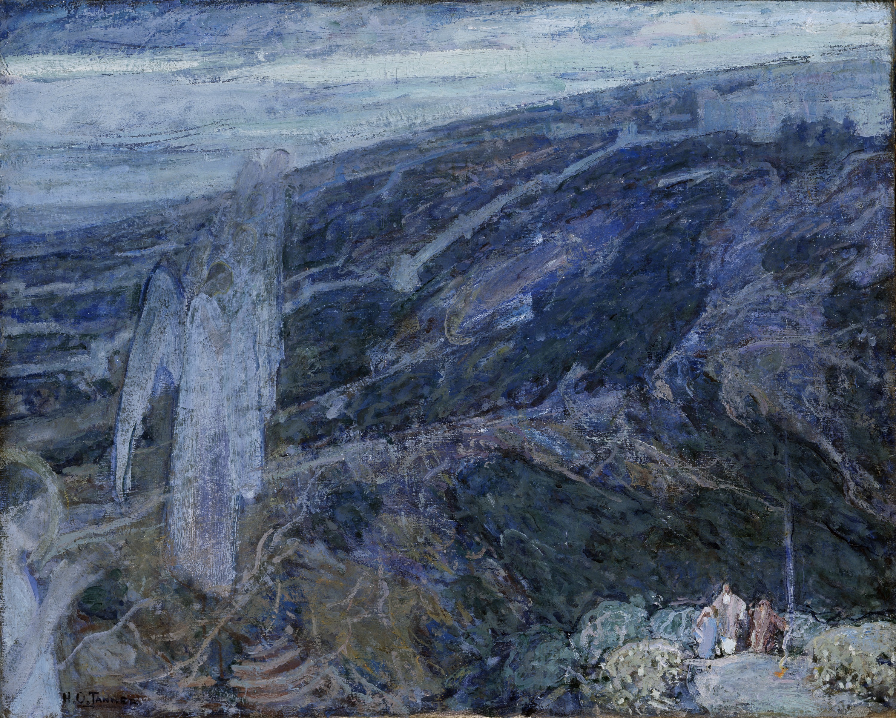 Henry Ossawa Tanner, Angels Appearing before the Shepherds