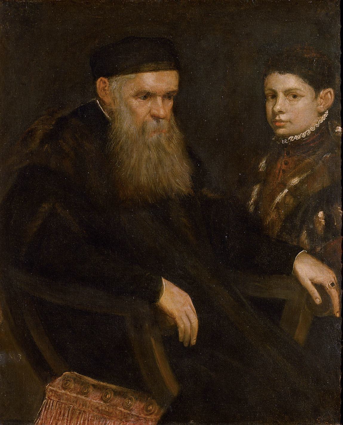 Jacopo Tintoretto, Old Man and a Boy