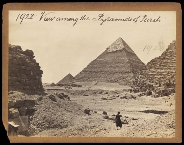 Francis Frith, View among the Pyramids of Geezeh