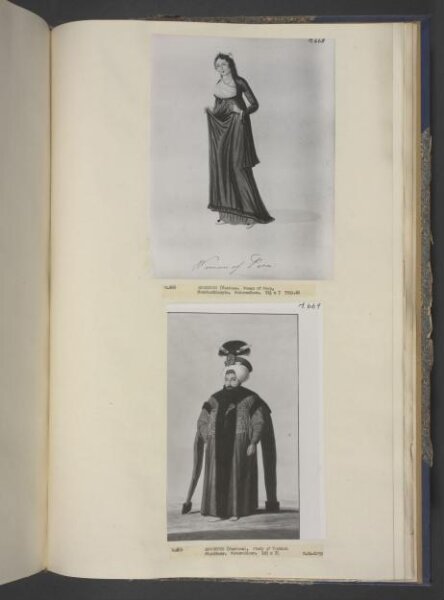 unknown, Drawings of Costumes