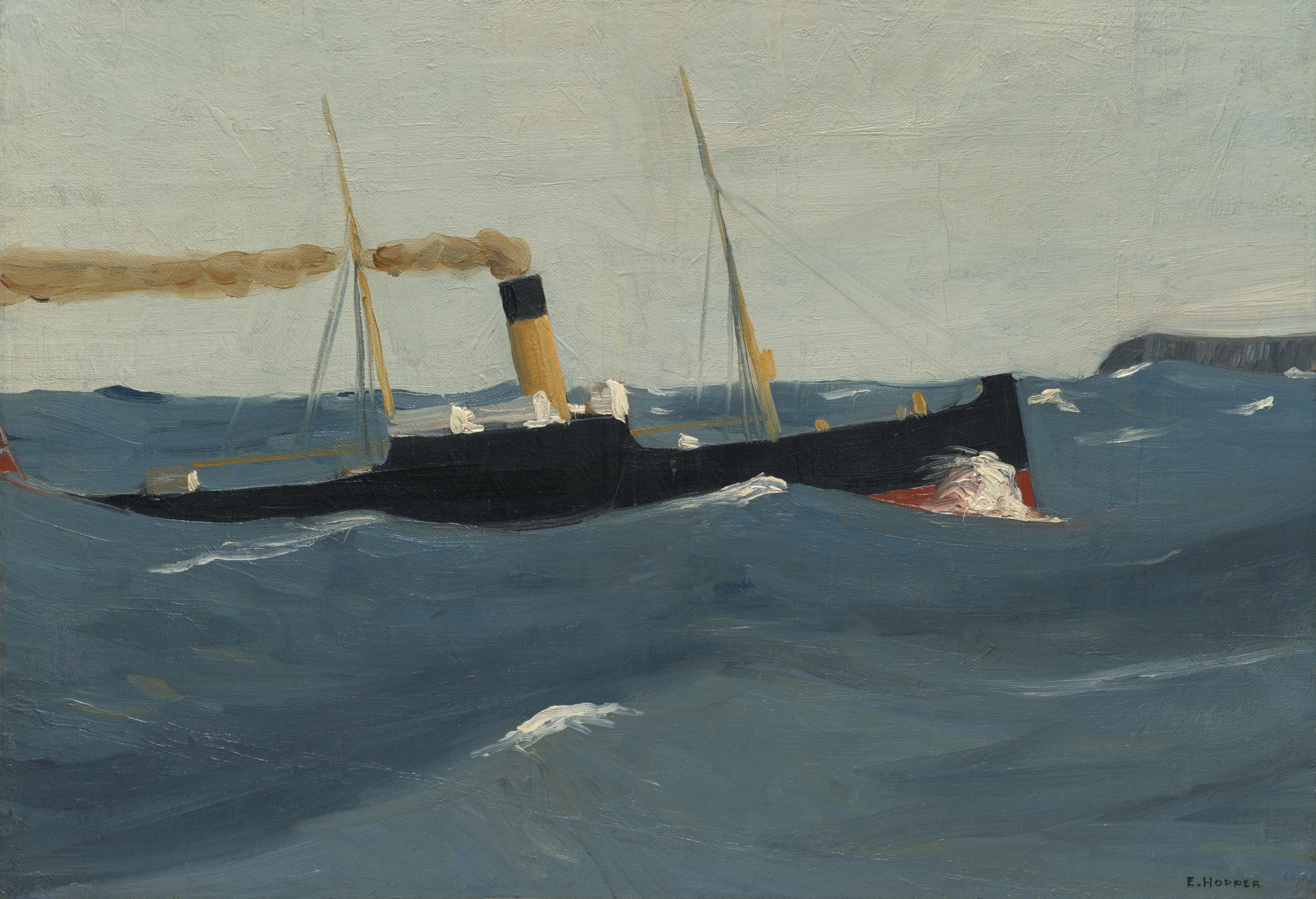 Edward Hopper, Tramp Steamer