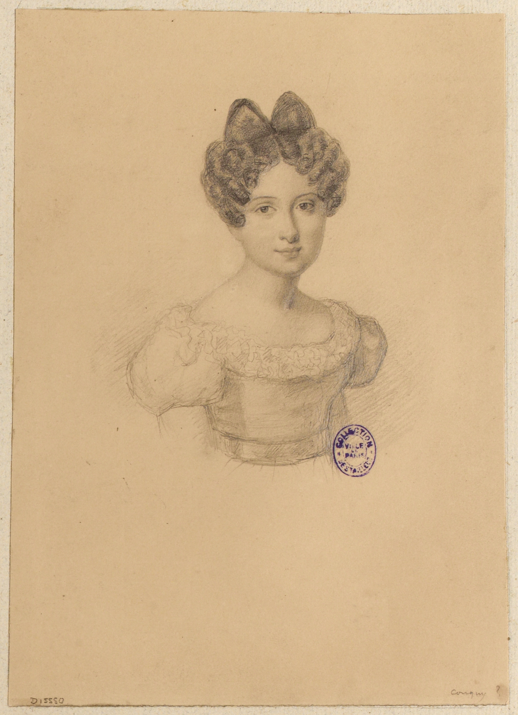 Anonyme, Portrait de Madame Conquy